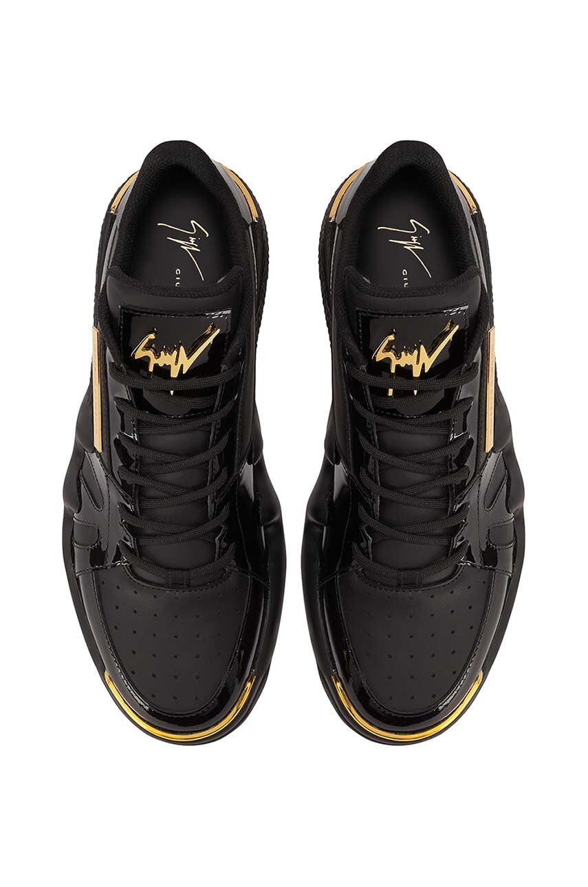 Αθλητικά Giuseppe Zanotti Talon χρώμα: μαύρο, RS40001.002 φωτογραφία