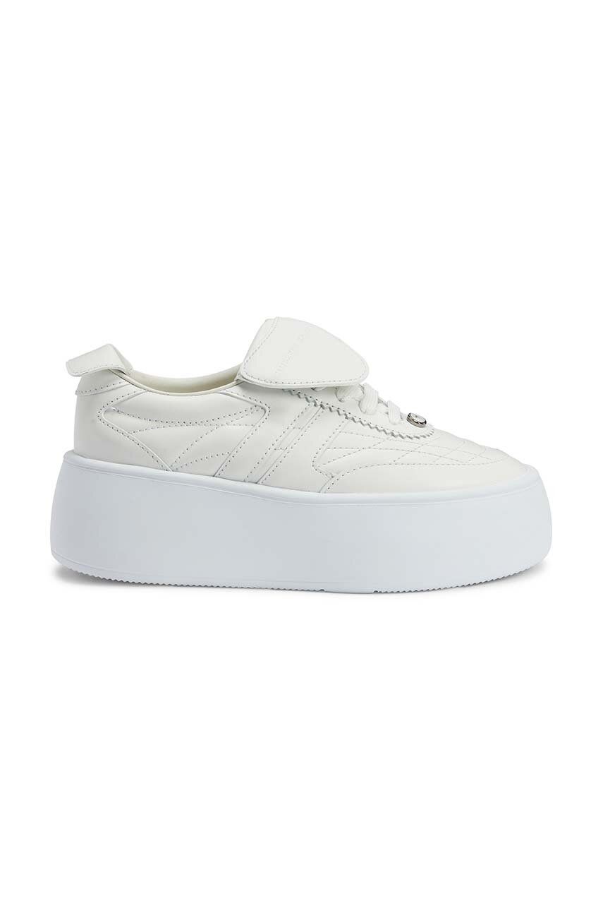 Giuseppe Zanotti sneakers din piele Alma culoarea alb, RW40021.002