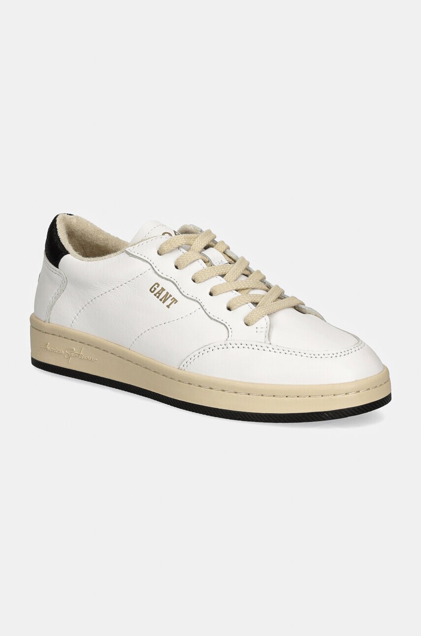 Gant sneakers din piele PREPLA culoarea alb, 29531651 G020