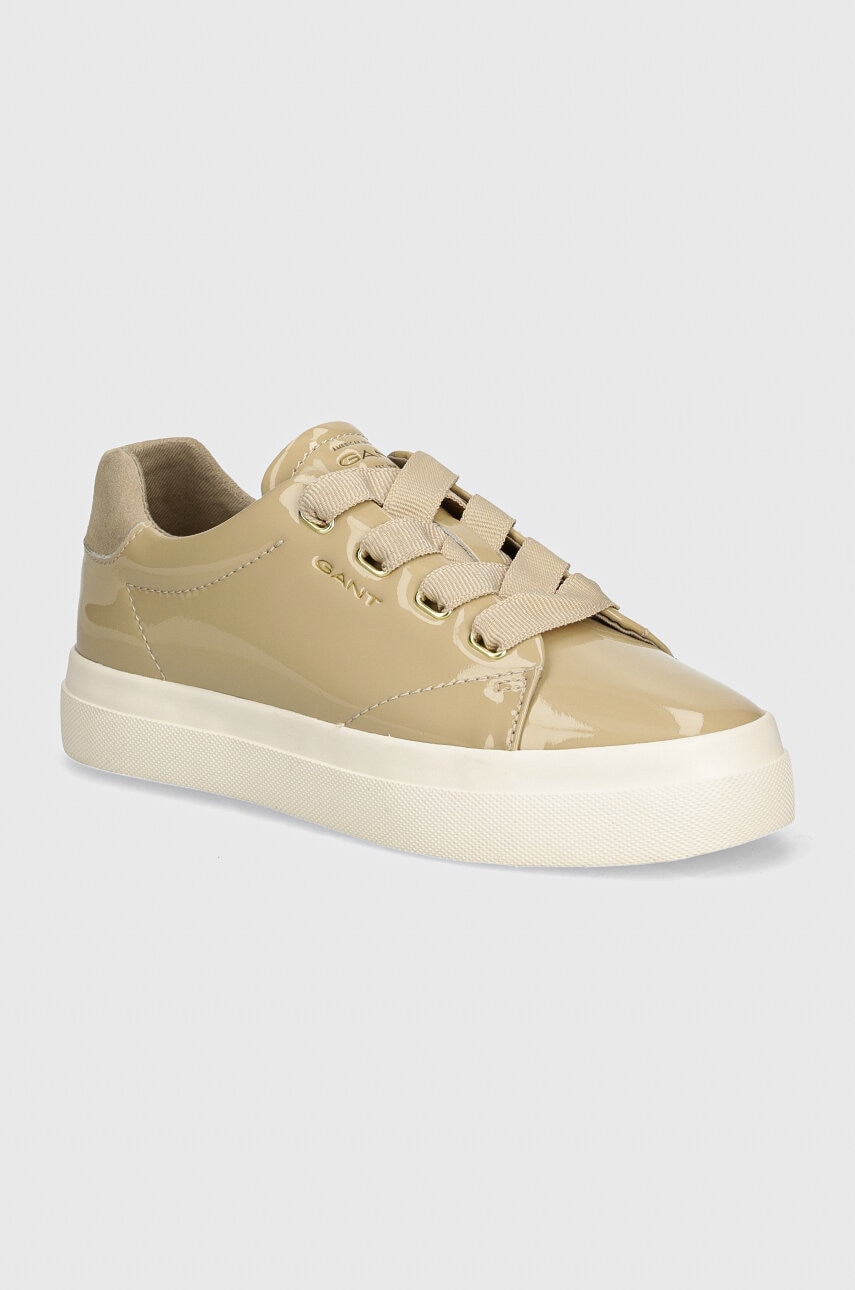 Gant sneakers din piele Avona culoarea bej, 29531675 G24 Gant sneakers din piele Avona culoarea bej, 29531675 G24