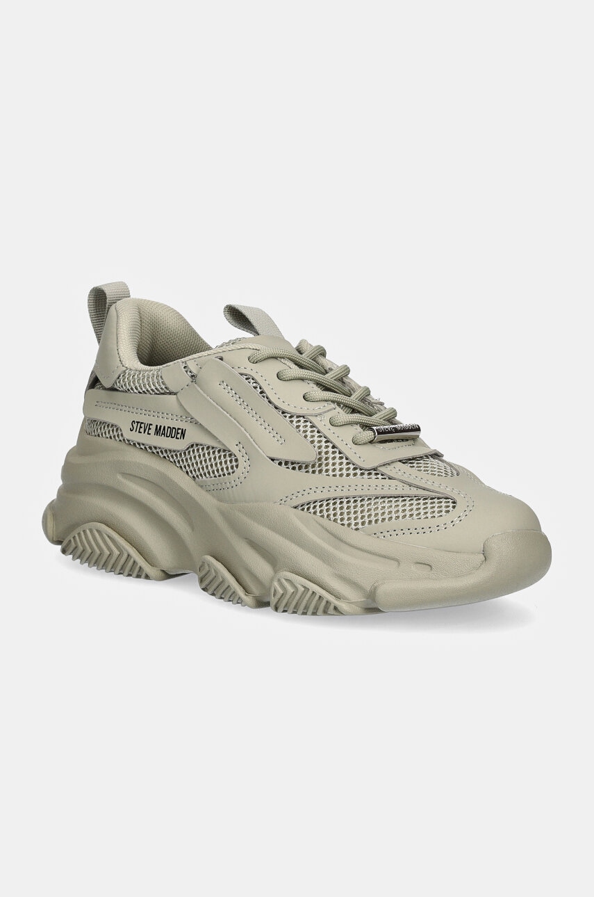 Steve Madden sneakers Possession-E culoarea verde, SM19000033