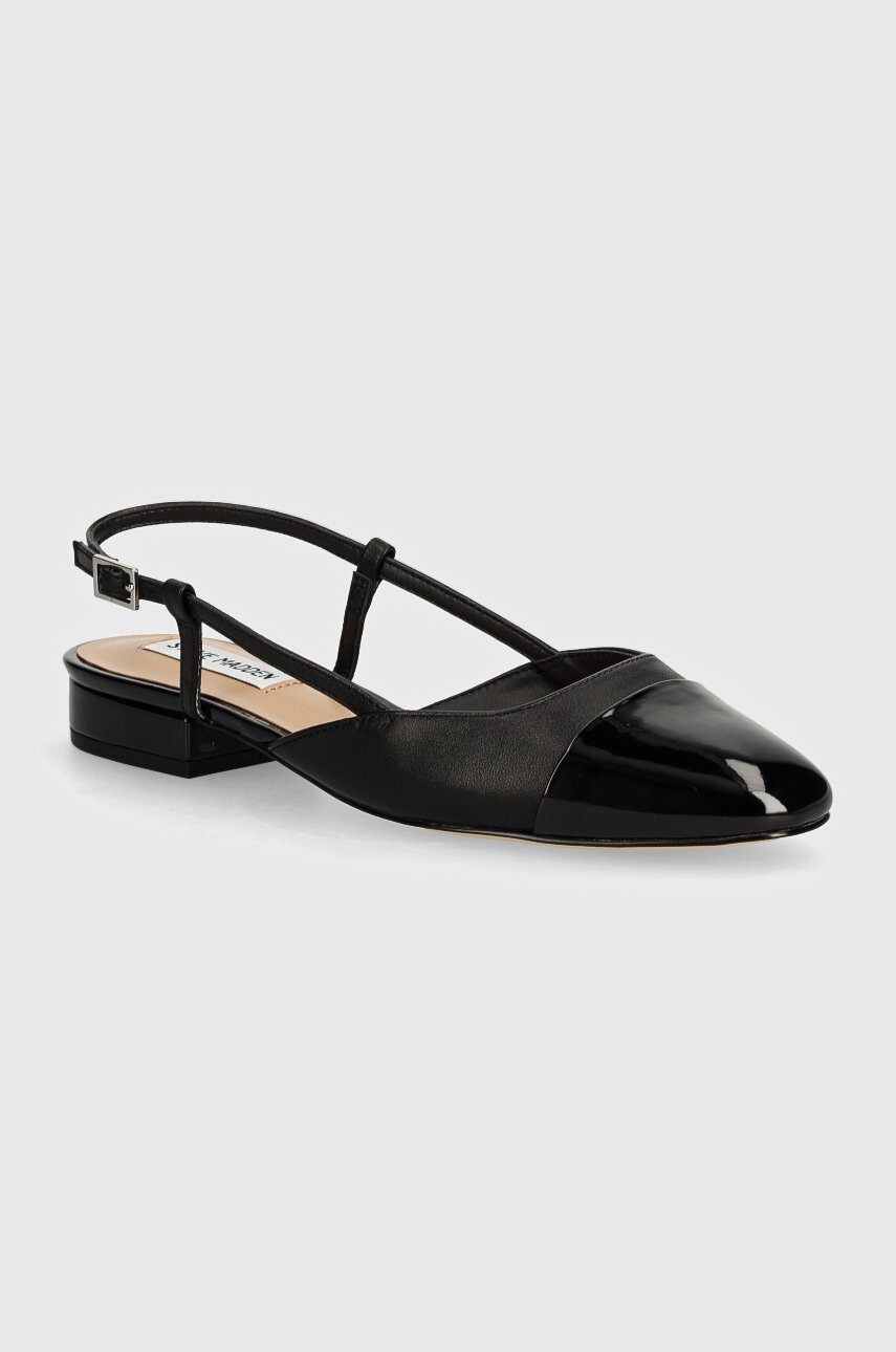 Steve Madden balerini Belinda culoarea negru, cu toc deschis, SM11002823