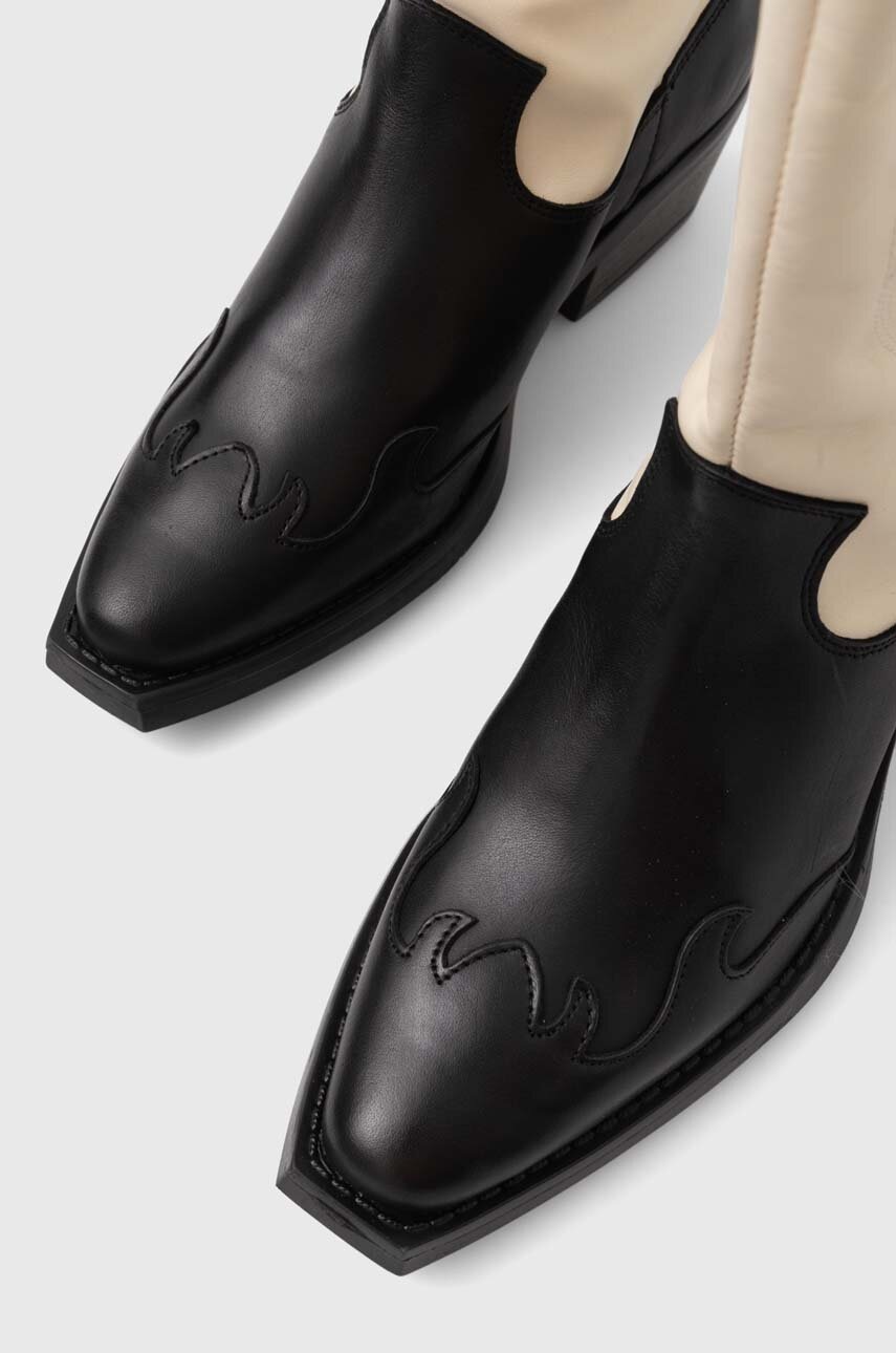 Westernové kožené boty Steve Madden Wenda