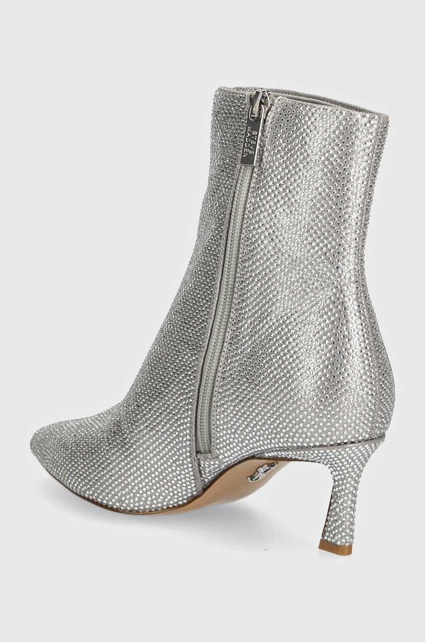 Черевики Steve Madden Lulah-R жіночі колір срібний на шпильці SM11003281 
