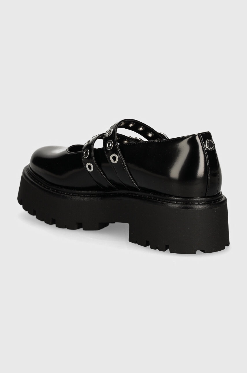 Steve Madden bőr félcipő Overt fekete, női, platformos, SM11003286 termék 2. képe