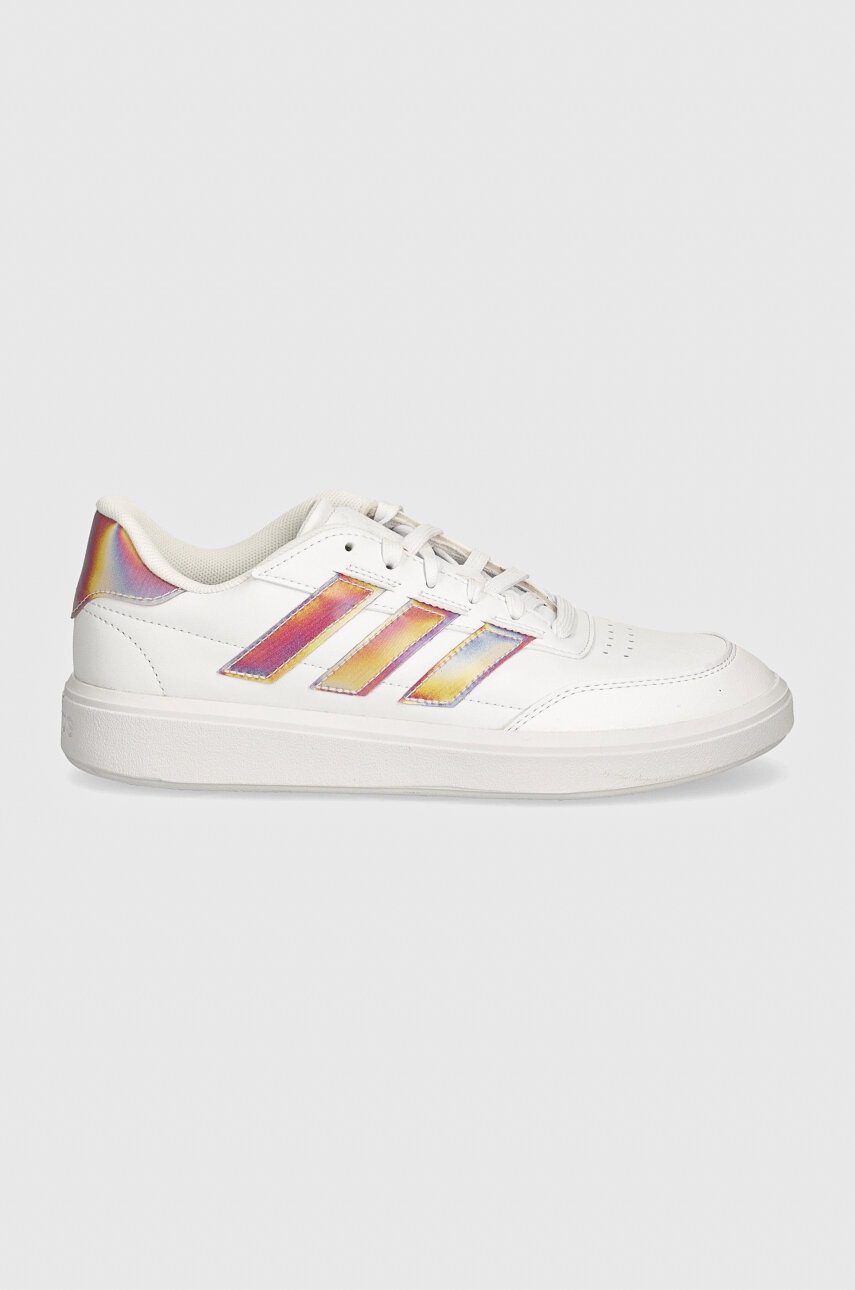 Αθλητικά adidas Courtblock χρώμα: άσπρο, IG6884 φωτογραφία