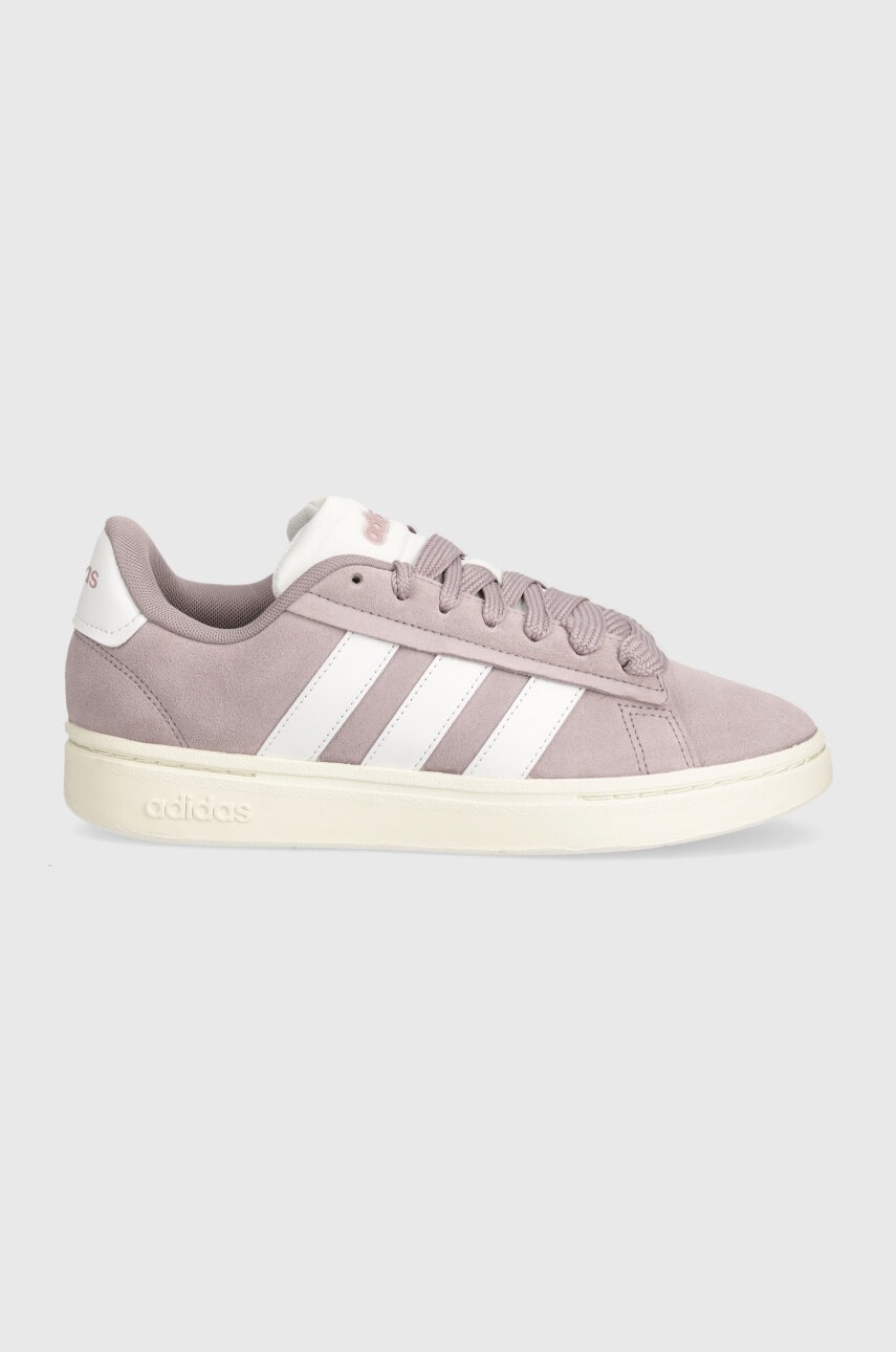 Αθλητικά adidas Grand Court Alpha χρώμα: μοβ, IH3848 φωτογραφία