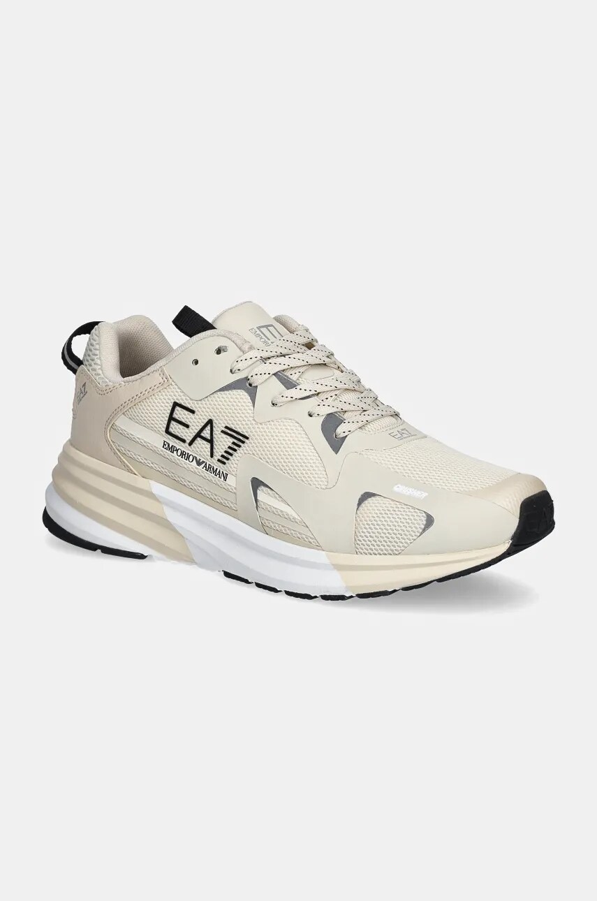 EA7 Emporio Armani sneakers culoarea bej, XK360.X8X156