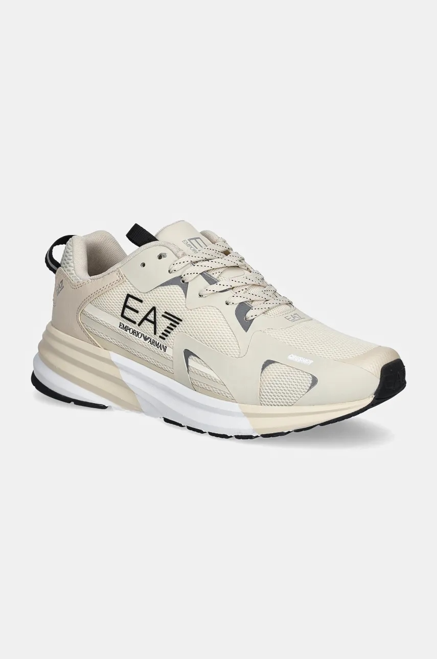 EA7 Emporio Armani sneakers culoarea bej, XK360.X8X156