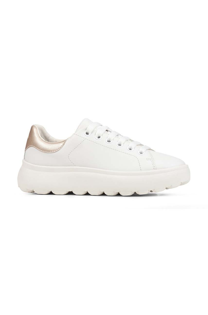 Geox sneakers D SPHERICA EC4.1 culoarea alb, D45TCD 085NF C1327