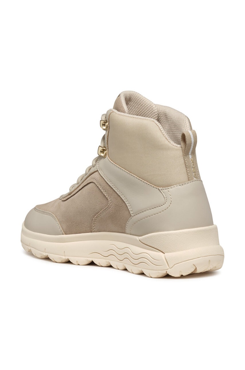Μποτάκια Geox D SPHERICA 4X4 B ABX χρώμα: μπεζ, D4626B 08522 C6738 φωτογραφία