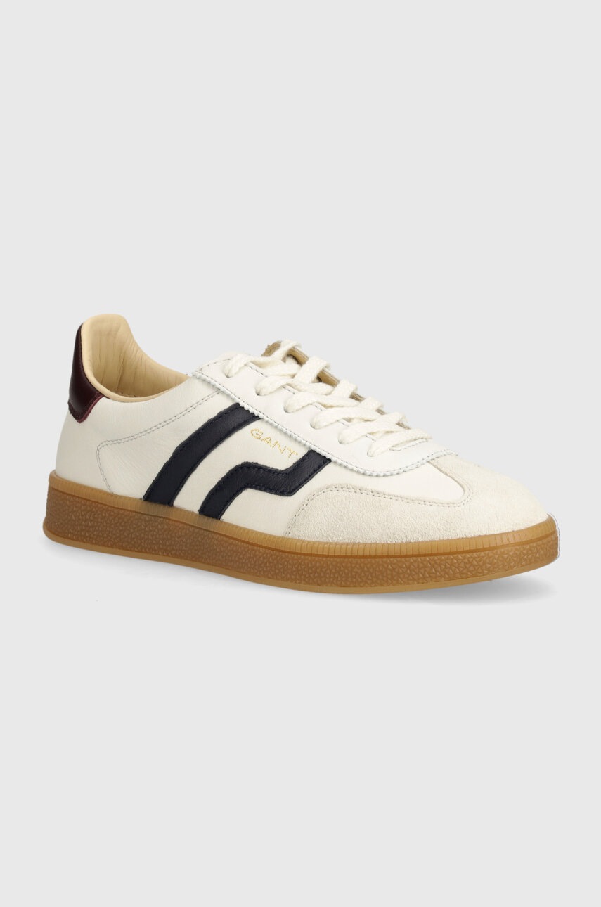 Gant sneakers din piele Cuzima culoarea alb, 29531665 G316