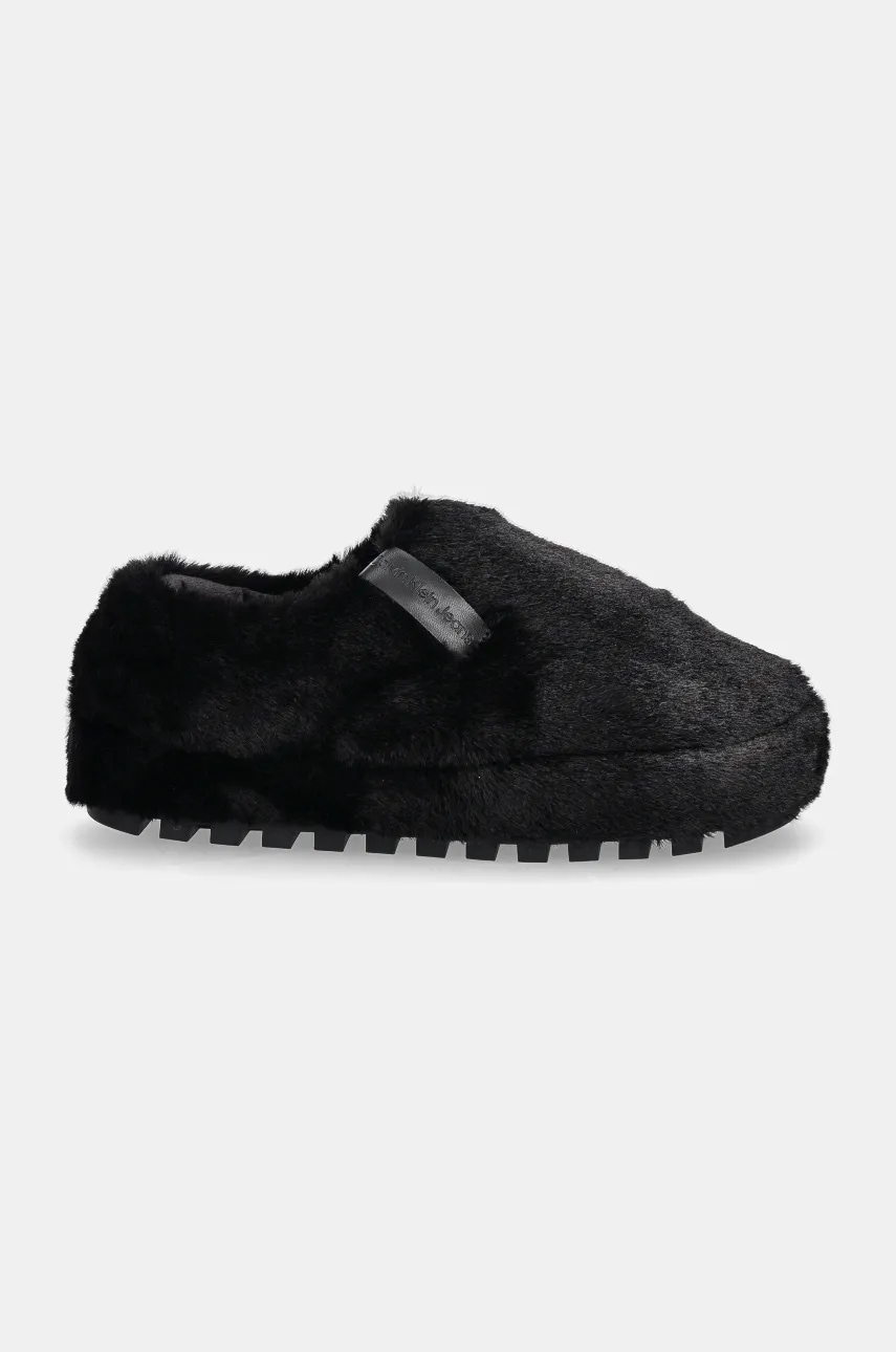 Calvin Klein Jeans  Пантофи  HOME ANKE SLIPPER WN FUR