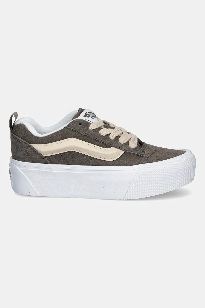 Σουέτ sneakers Vans Knu Stack χρώμα: καφέ, VN000CP69JC1 φωτογραφία