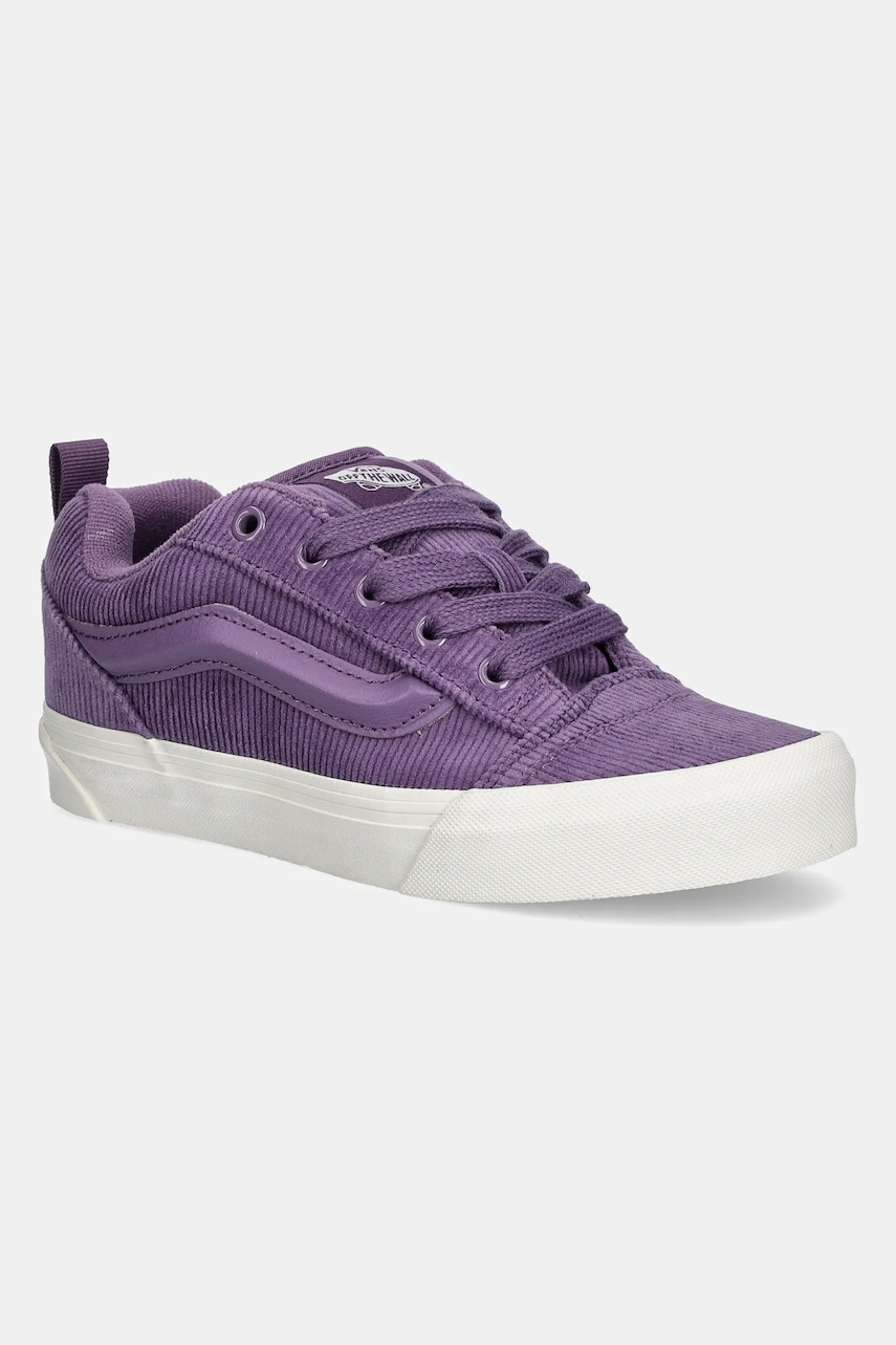 Vans tenisi din piele intoarsa Knu Skool culoarea violet, VN000CRPCIF1 Vans tenisi din piele intoarsa Knu Skool culoarea violet, VN000CRPCIF1