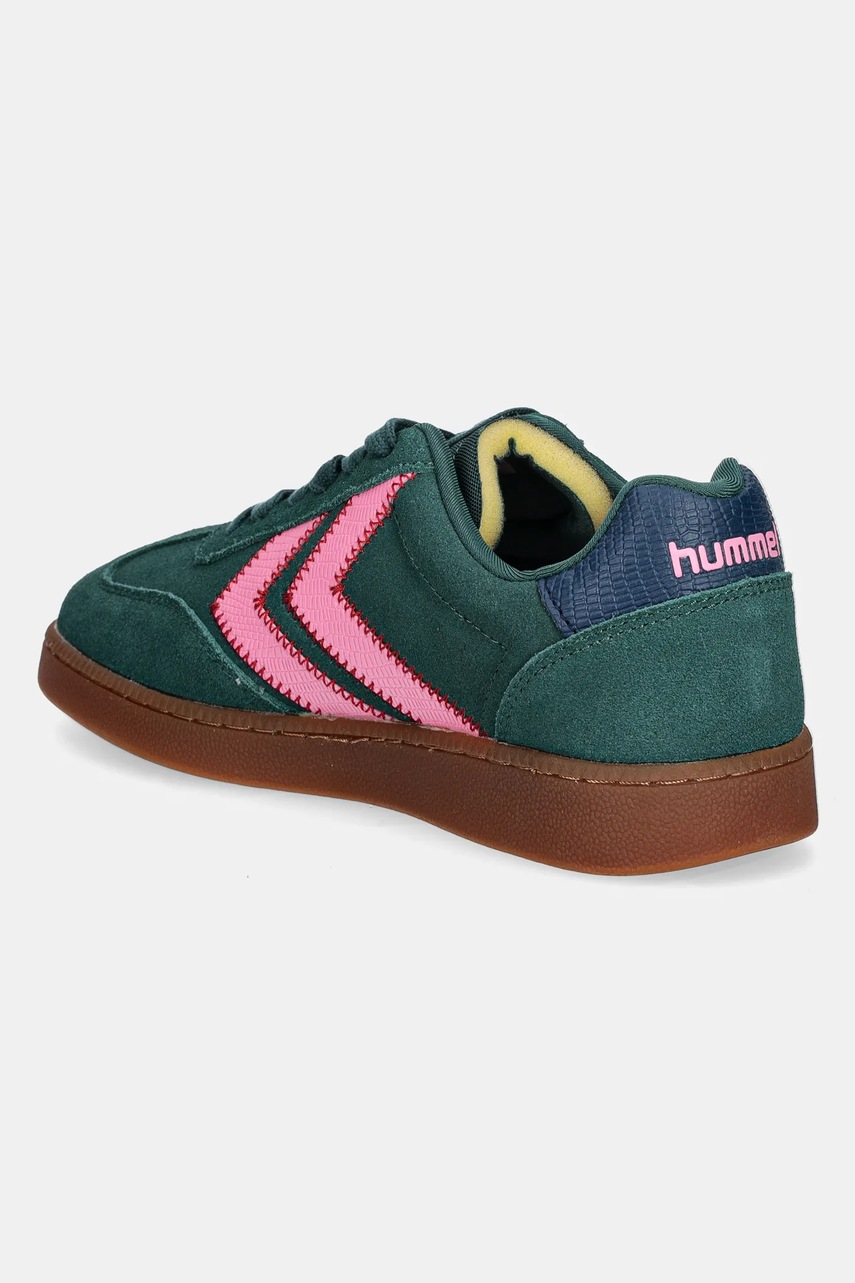 Σουέτ αθλητικά παπούτσια Hummel Vm78 Cph Lz χρώμα: πράσινο, 226234 φωτογραφία