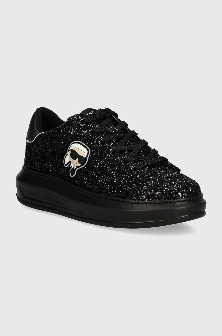 

Маратонки Karl Lagerfeld KAPRI в черно KL62573N, Черен