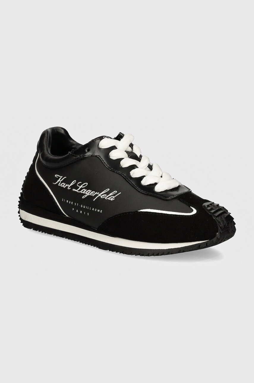 Karl Lagerfeld sneakers VELOCETTE culoarea negru, KL63914