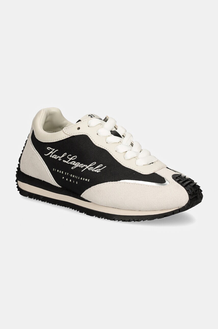 Karl Lagerfeld sneakers VELOCETTE culoarea negru, KL63914