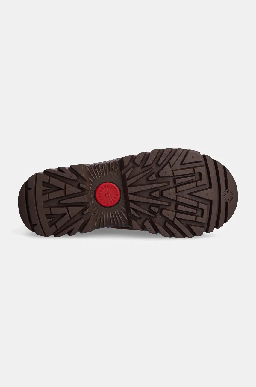 Замшеві чоботи UGG Classic Mini Trailgazer колір коричневий 1158322-CHE 