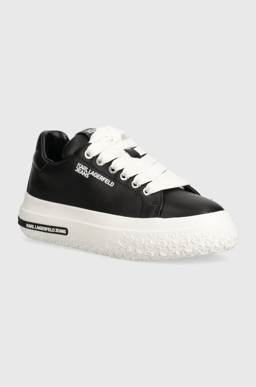 Karl Lagerfeld Jeans sneakers din piele KLJ KUP culoarea alb, KLJ64820 Karl Lagerfeld Jeans sneakers din piele KLJ KUP culoarea alb, KLJ64820