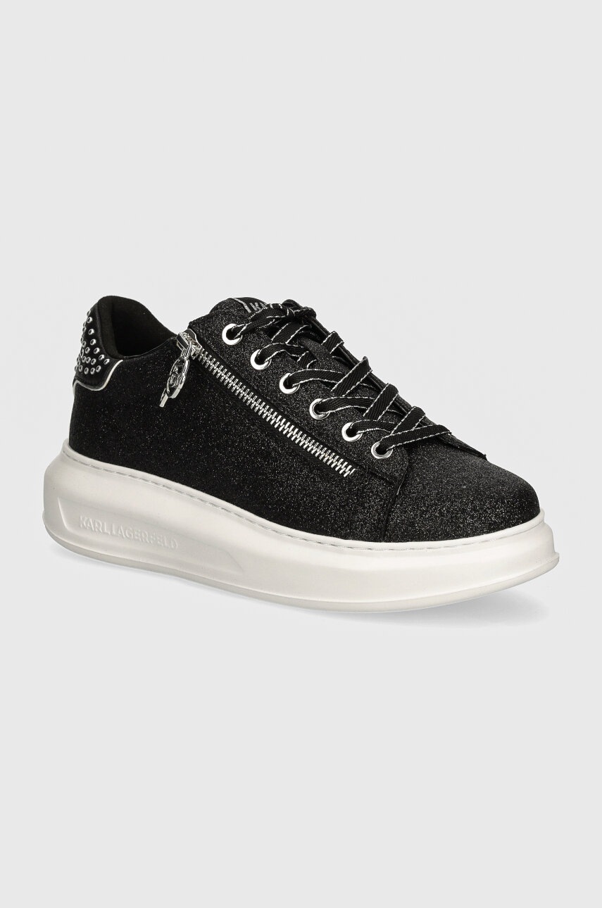 

Маратонки Karl Lagerfeld KAPRI в черно KL62527A, Черен