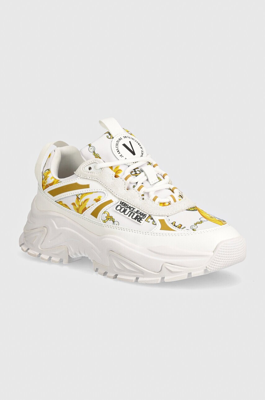 Versace Jeans Couture sneakers Hiker culoarea alb, 77VA3SVG ZP321 G03