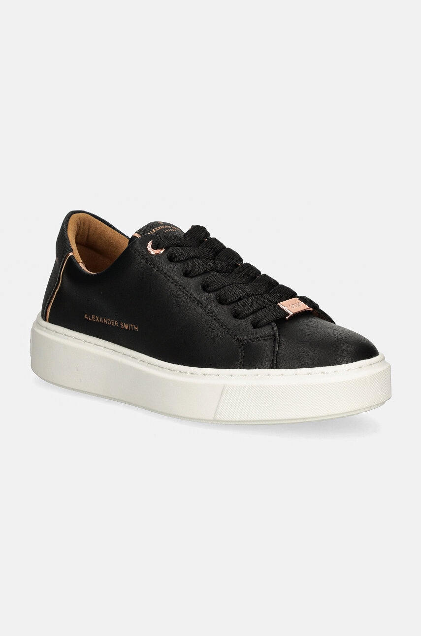 Alexander Smith sneakers London culoarea negru, ALBALDW8290BLK