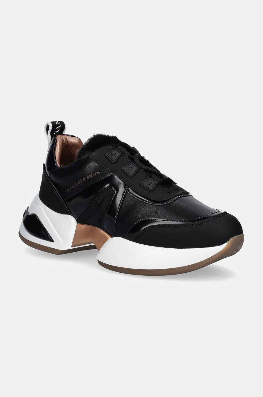 Alexander Smith sneakers Marble culoarea negru, ASBAMBW1119BLK