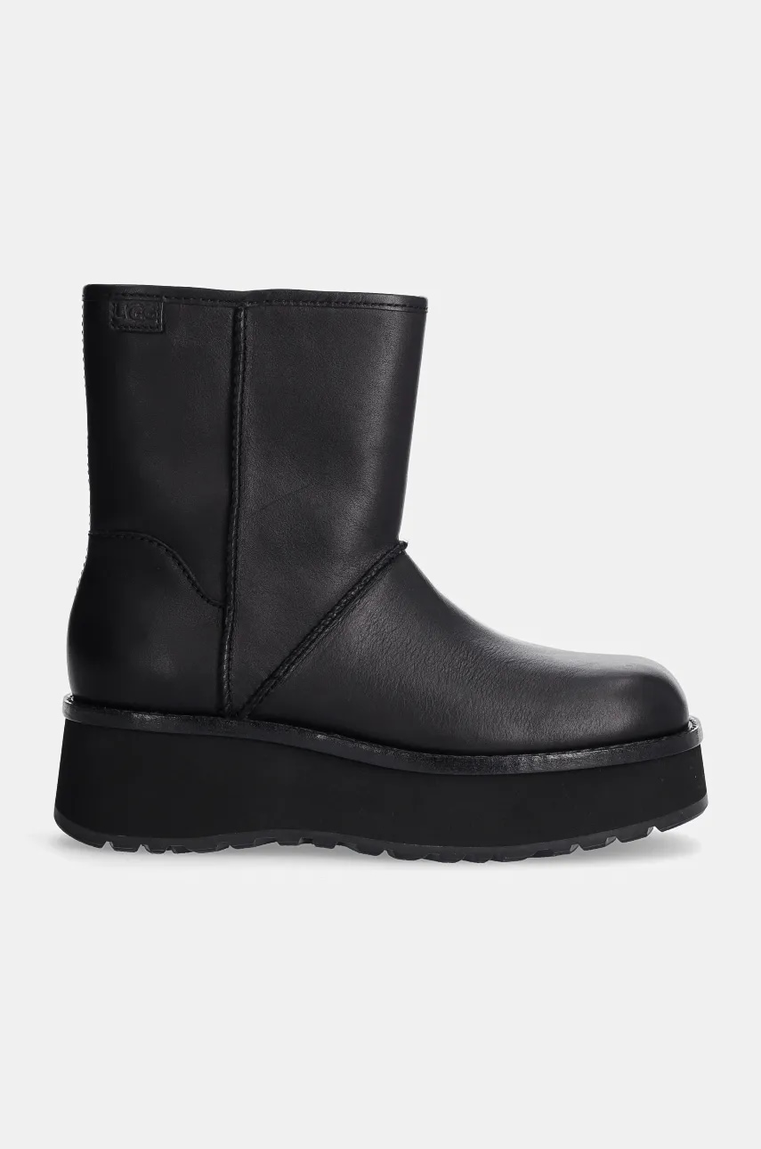 Полусапожки UGG Cityfunc Mid женские цвет чёрный на платформе 1162990-BLK Полусапожки UGG Cityfunc Mid женские цвет чёрный на платформе 1162990-BLK