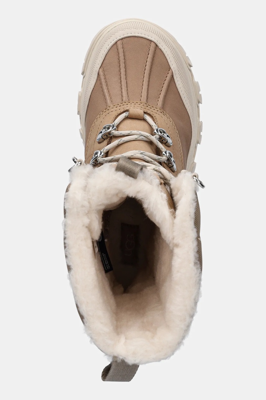 Зимові чоботи UGG Adirondack Meridian колір бежевий 1169050-SAN 