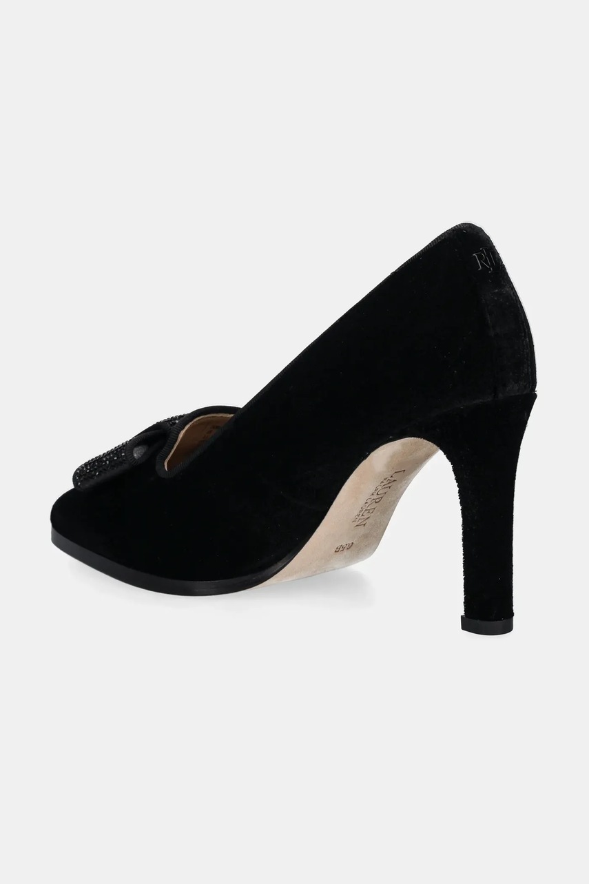 Lauren Ralph Lauren tűsarkú Corah fekete, 802917408002 termék 2. képe