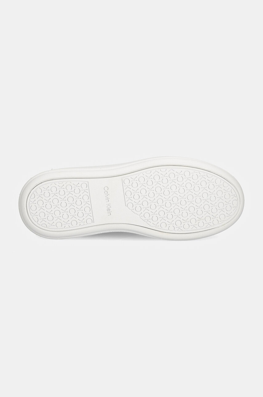Παπούτσια Calvin Klein CUPSOLE LACE UP MONO MIX χρώμα: μαύρο, HW0HW02218 φωτογραφία