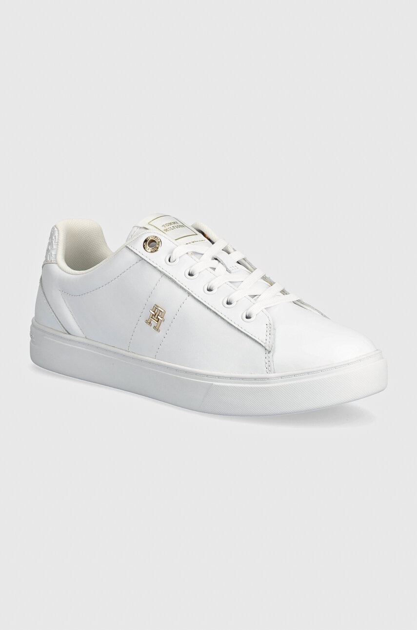 

Кожени маратонки Tommy Hilfiger ELEVATED ESSENT SNEAKER MONOGRAM в бяло FW0FW07999, Бял