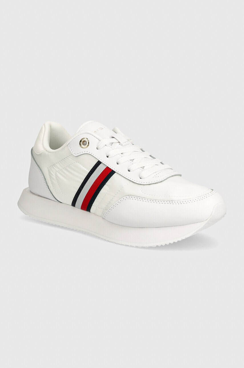 

Маратонки Tommy Hilfiger ESSENTIAL RUNNER GLOBAL STRIPES в бяло FW0FW08005, Бял