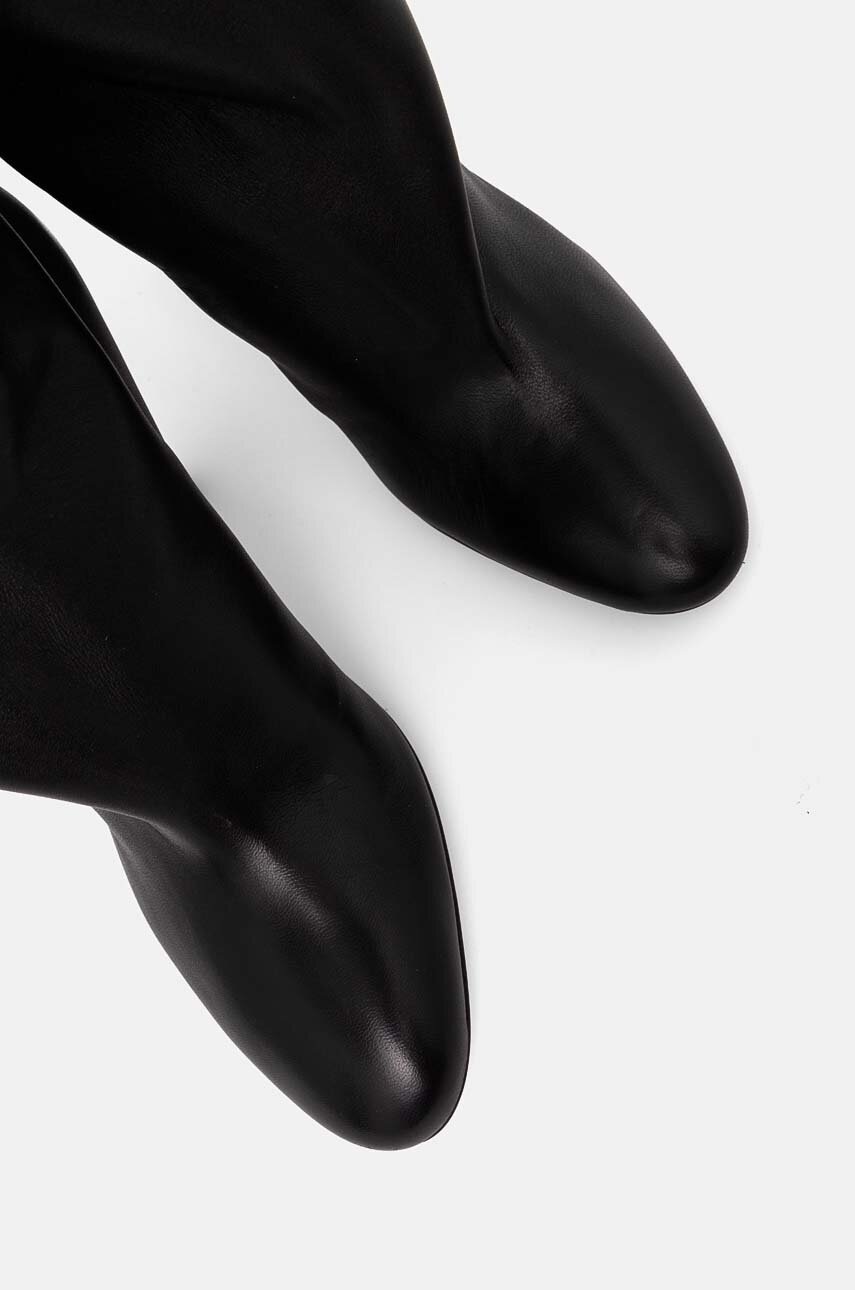 Δερμάτινες μπότες Proenza Schouler Cone γυναικείες, χρώμα: μαύρο, PS43031A φωτογραφία