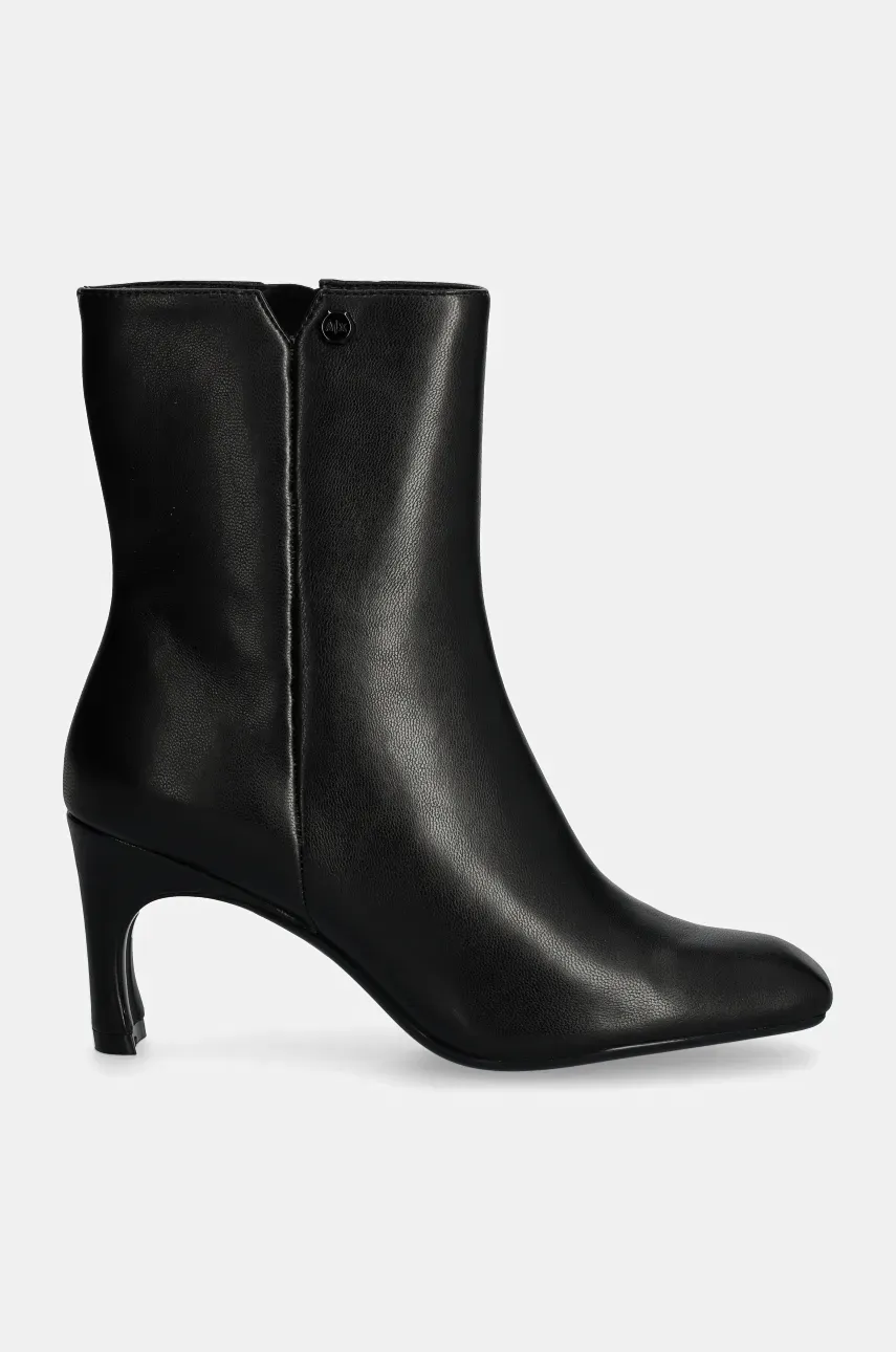 Полусапожки Armani Exchange женские цвет чёрный на шпильке XDN038 XV886 00002 Полусапожки Armani Exchange женские цвет чёрный на шпильке XDN038 XV886 00002