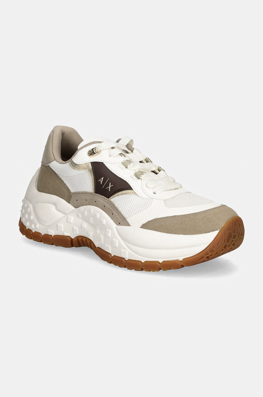 

Маратонки Armani Exchange в бяло XDX171 XV898 U300, Бял