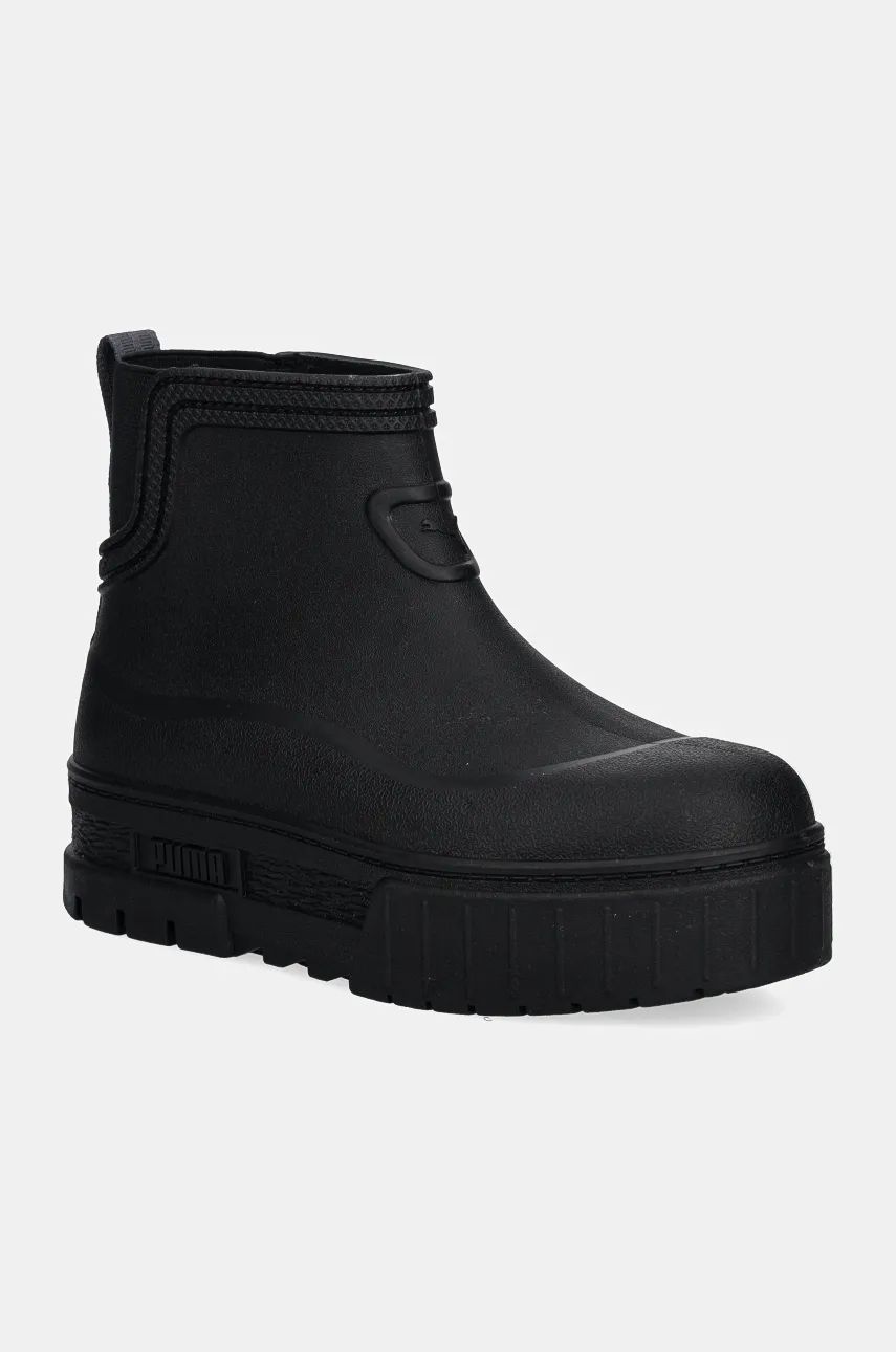 Puma cizme Mayze Wellis Boot femei, culoarea negru, 397732