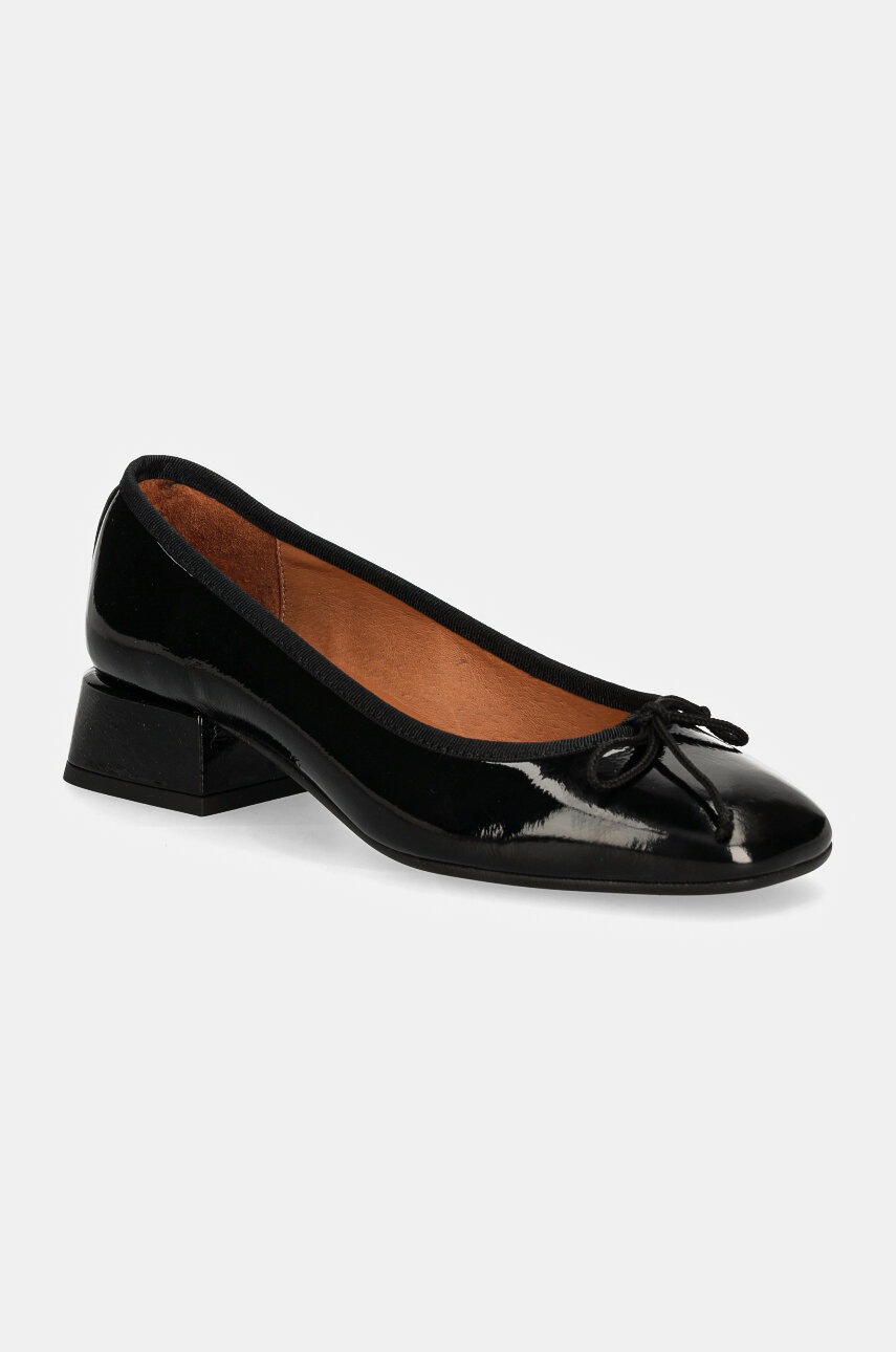 Jonak balerini de piele DYBIL culoarea negru, 3400205