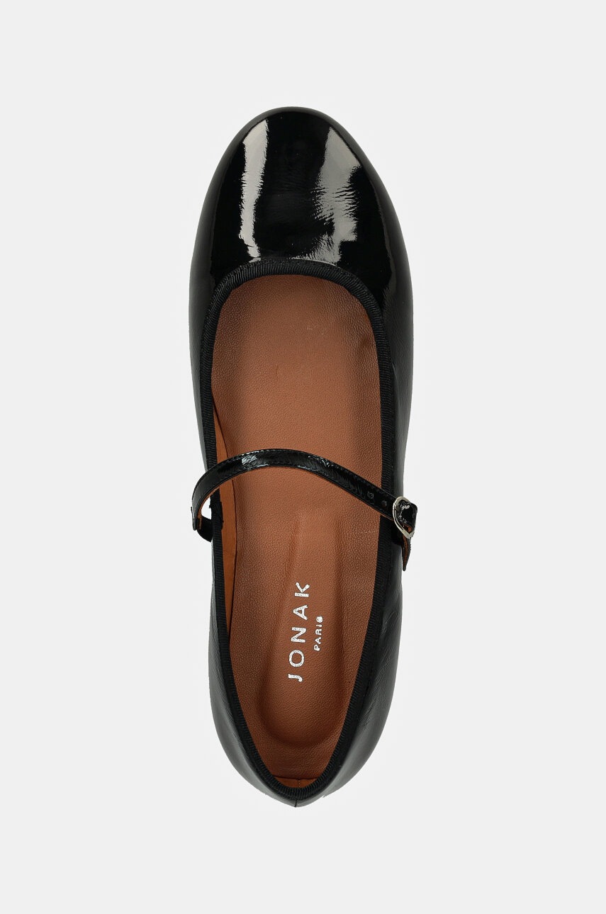 Δερμάτινες μπαλαρίνες Jonak DOUCEUR χρώμα: μαύρο, 3600063 φωτογραφία