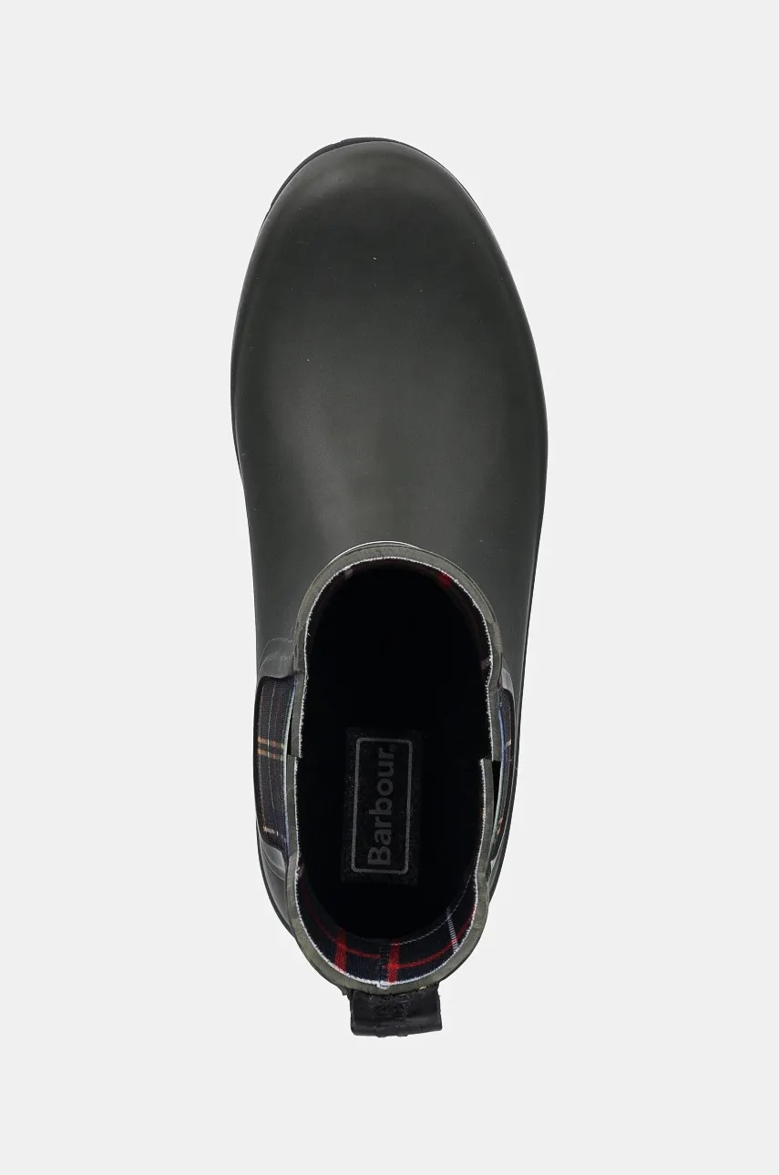 Γαλότσες Barbour Kingham χρώμα: πράσινο, LRF0088OL11 φωτογραφία