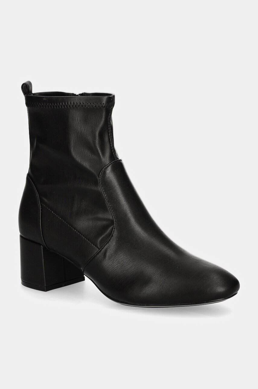 Aldo botine TIRGUS femei, culoarea negru, cu toc drept, 13805877 TIRGUS