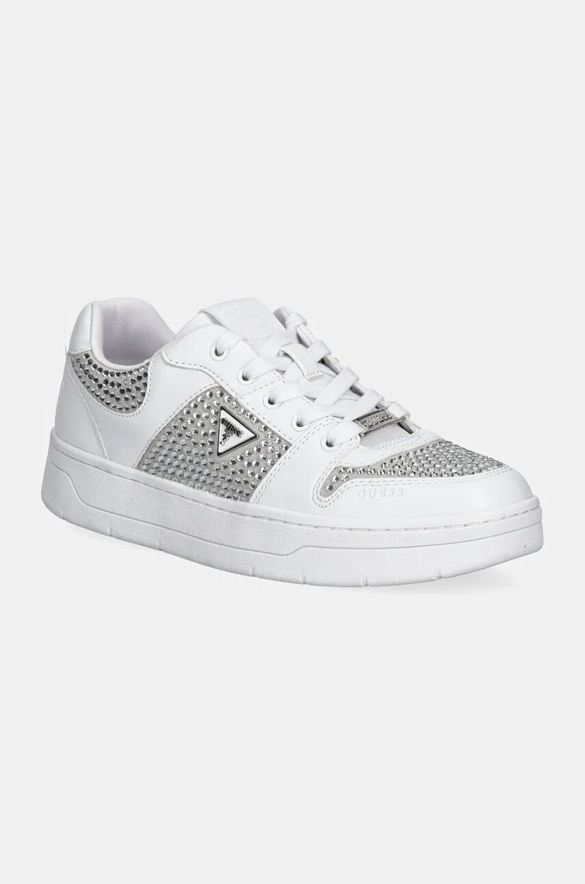 Levně Tenisky Guess NARESA2 bílá barva, FLFNRS ELE12