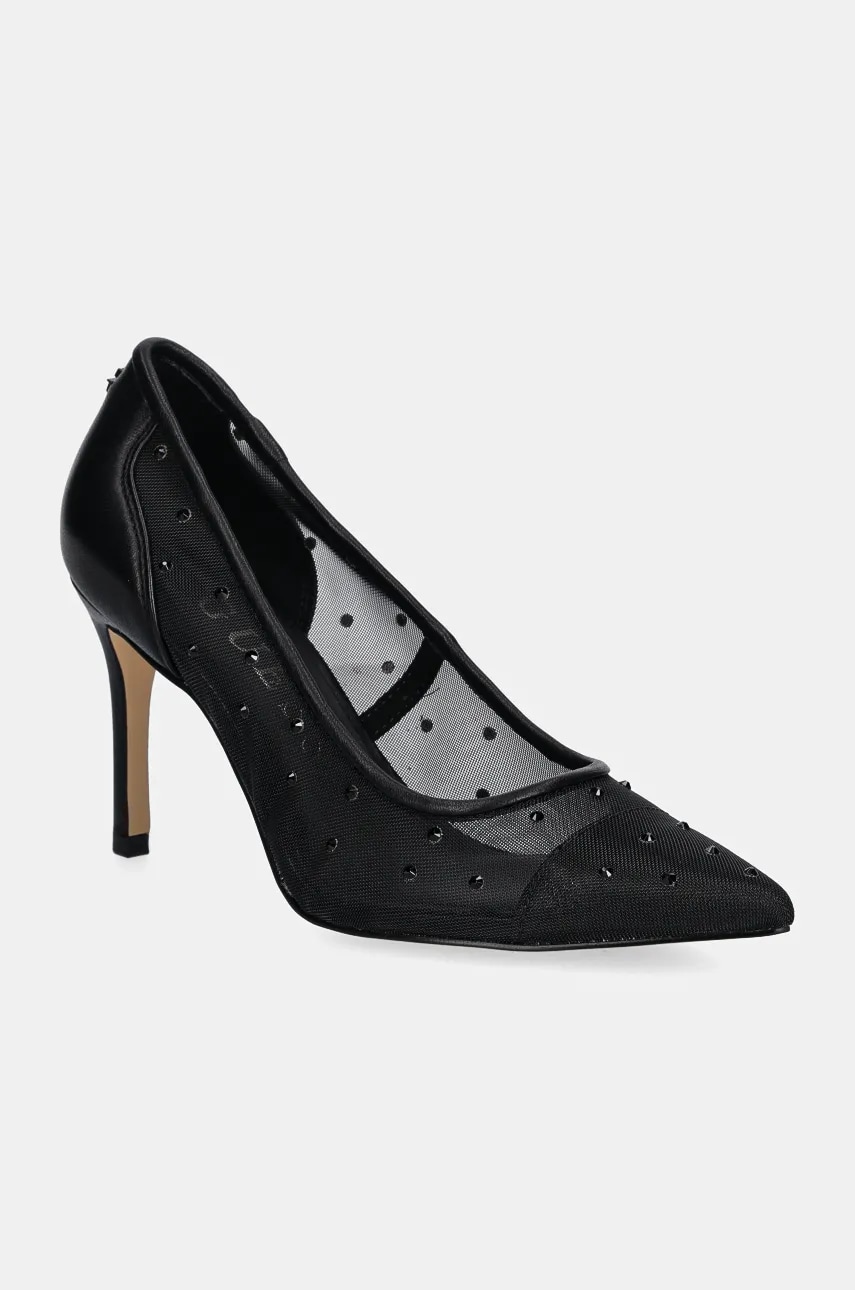 Levně Lodičky Guess FOLLOW černá barva, FLDFLL FAB08
