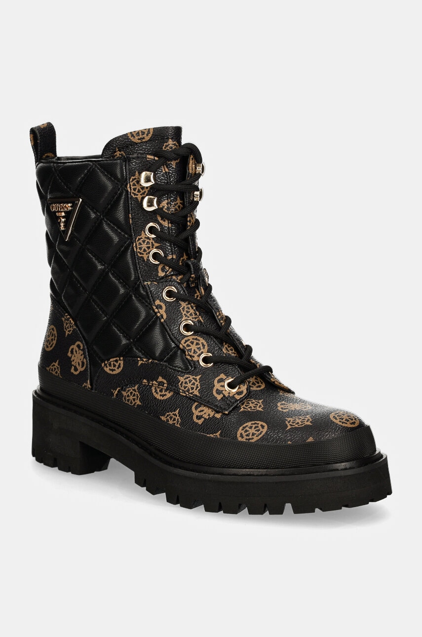 

Кубинки Guess BADAE2 в черно с платформа FLFBD2 FAL10, Черен