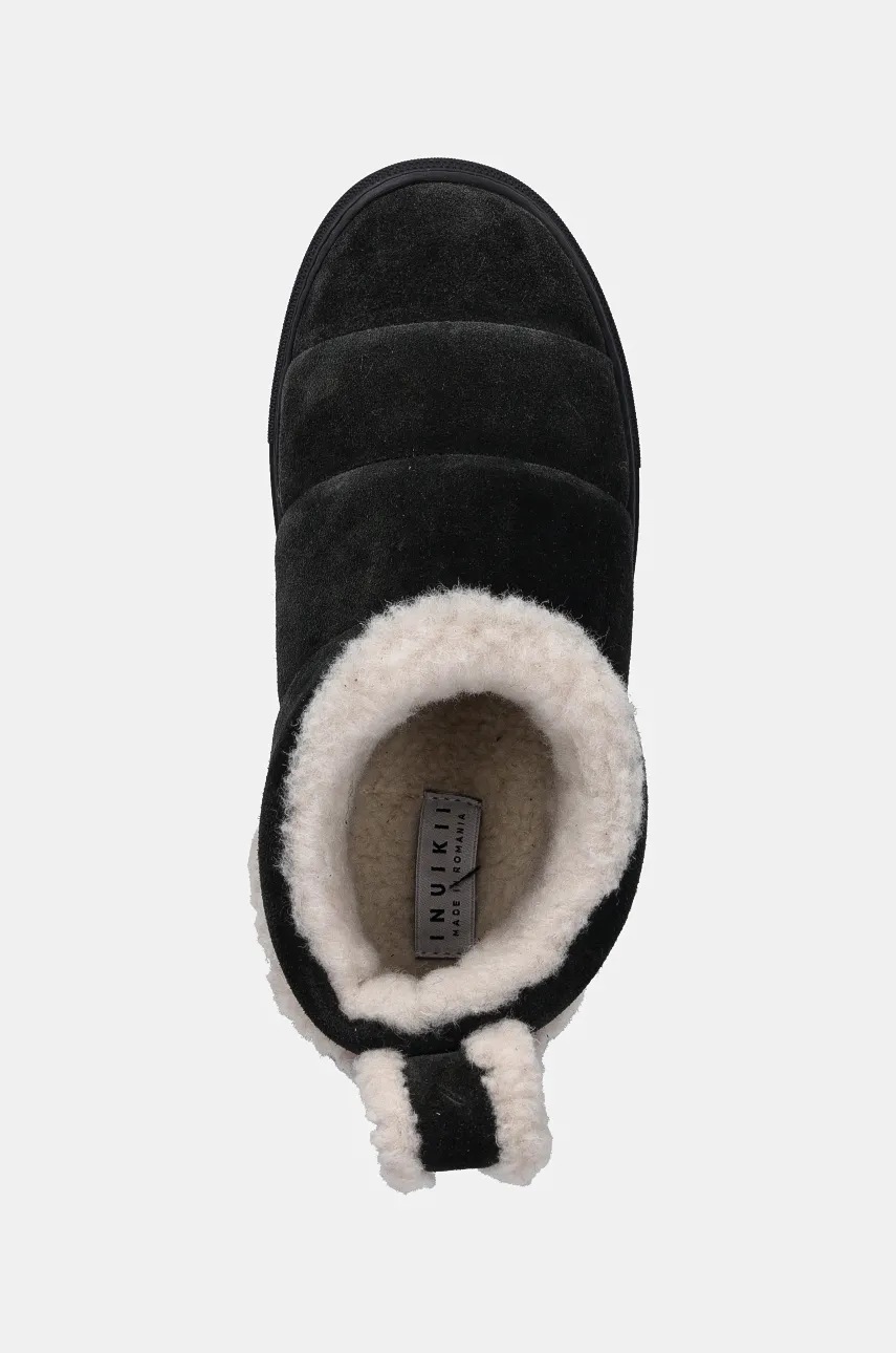Semišové sněhule Inuikii Shearling Slipin (obrázek 4)