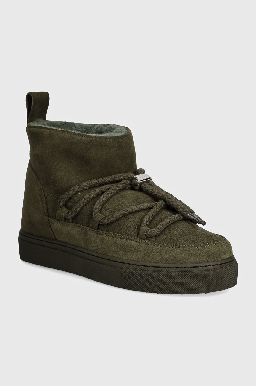 

Велурени апрески Inuikii Classic Low в зелено 75202-004, Зелен