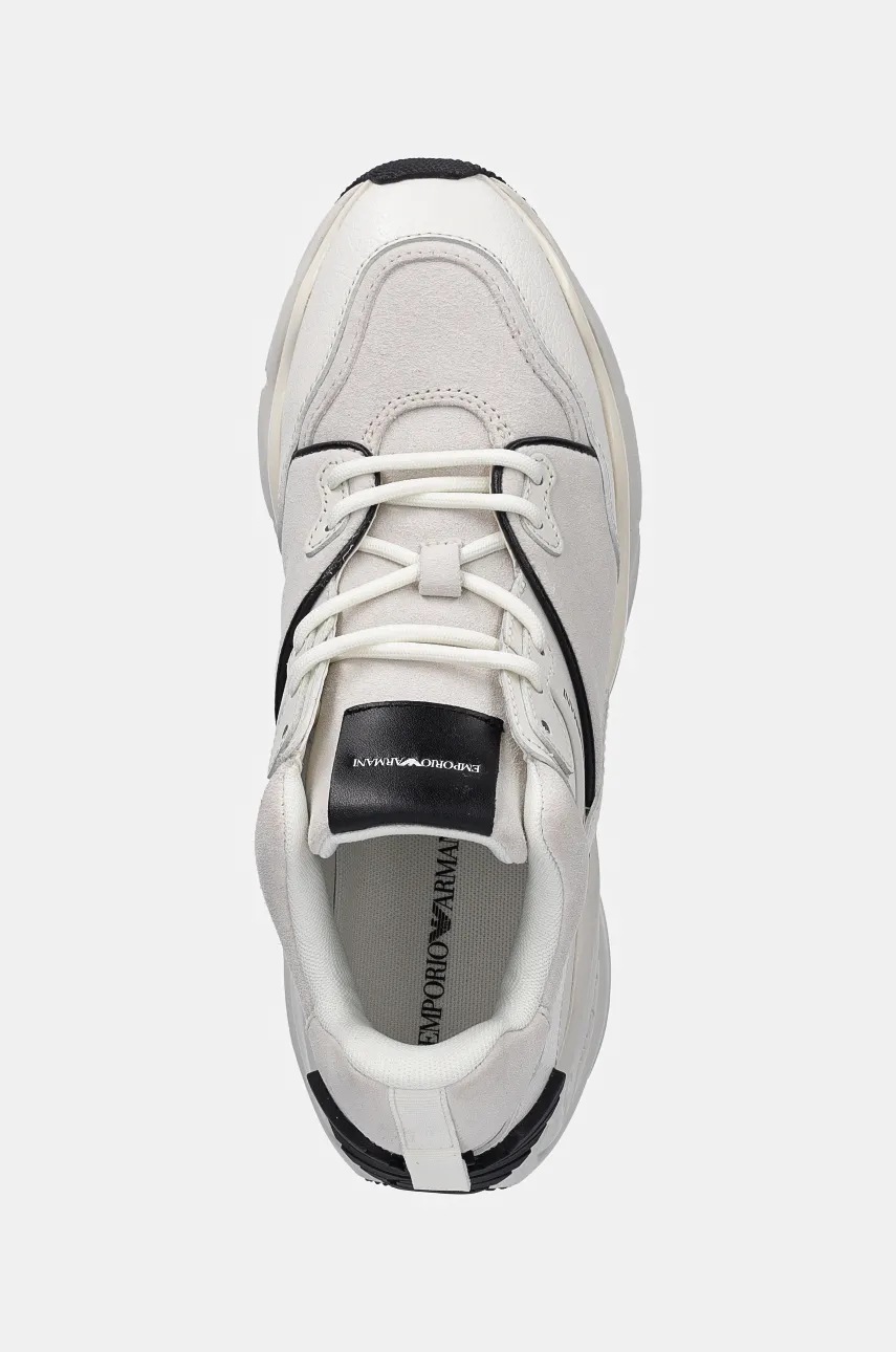 Semišové tenisky Emporio Armani (obrázek 4)