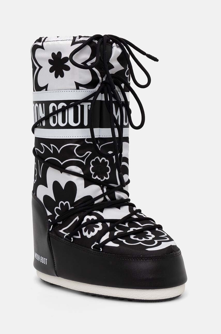 

Апрески Moon Boot MB ICON FLOWER в черно 80D1402940 NA02, Черен